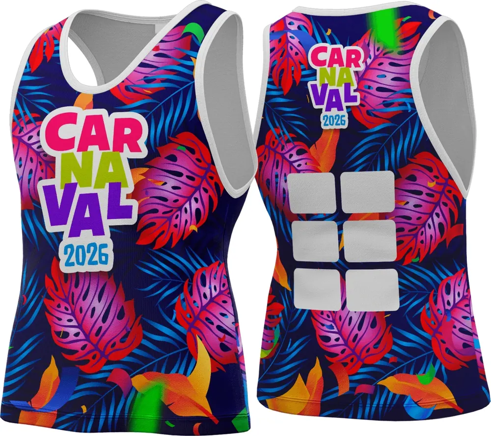 Arte Camisa Abadá Carnaval 2026 Modelo 68