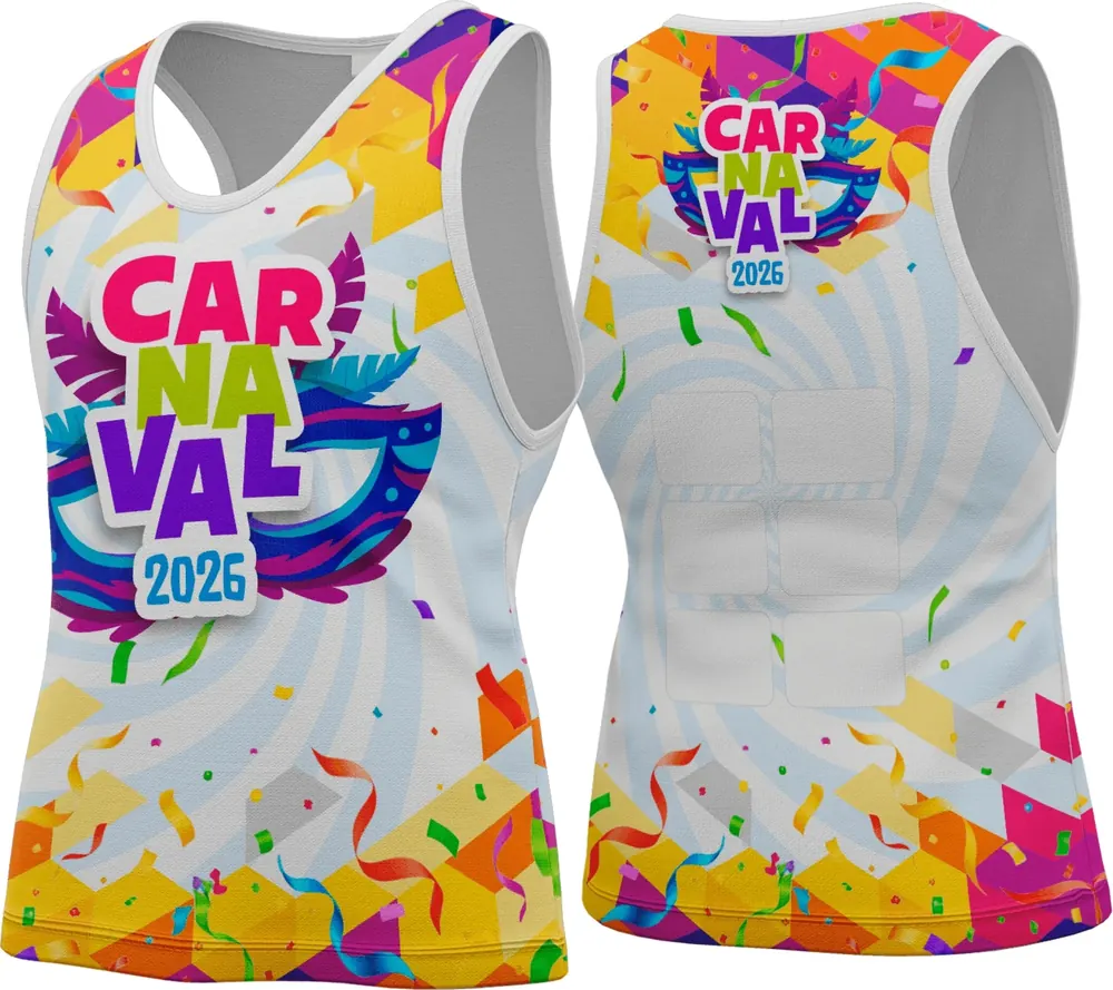 Arte Camisa Abadá Carnaval 2026 Modelo 17
