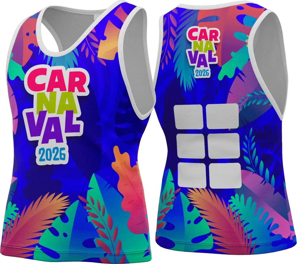 Arte Camisa Abadá Carnaval 2026 Modelo 58