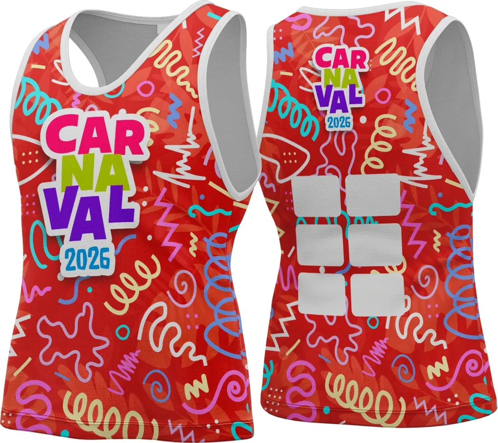 Arte Camisa Abadá Carnaval 2026 Modelo 70