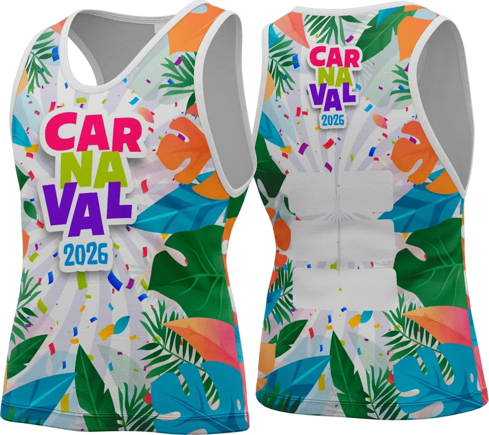 Arte Camisa Abadá Carnaval 2026 Modelo 39