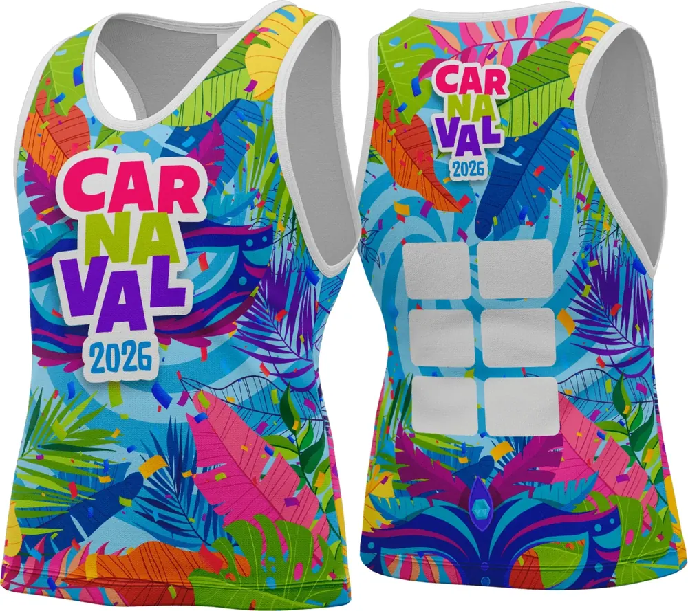 Arte Camisa Abadá Carnaval 2026 Modelo 49