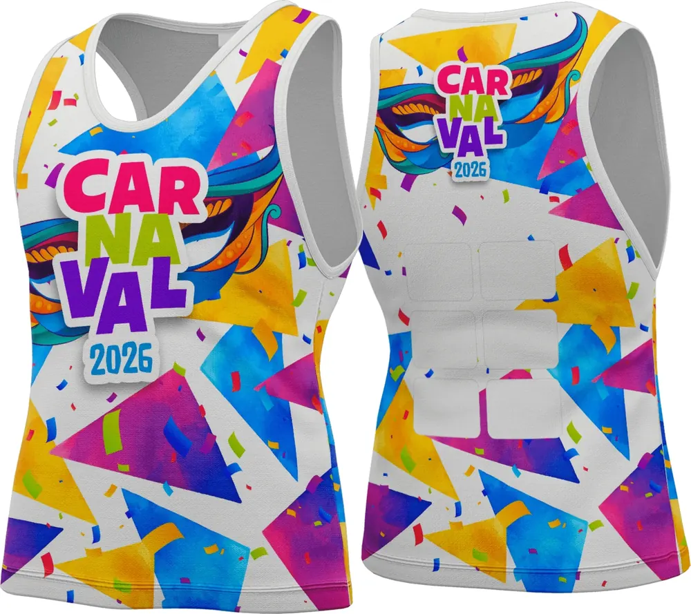 Arte Camisa Abadá Carnaval 2026 Modelo 21