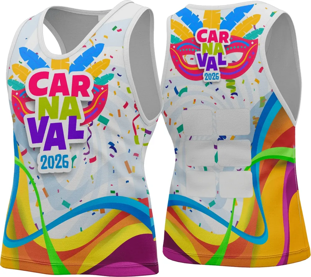 Arte Camisa Abadá Carnaval 2026 Modelo 19