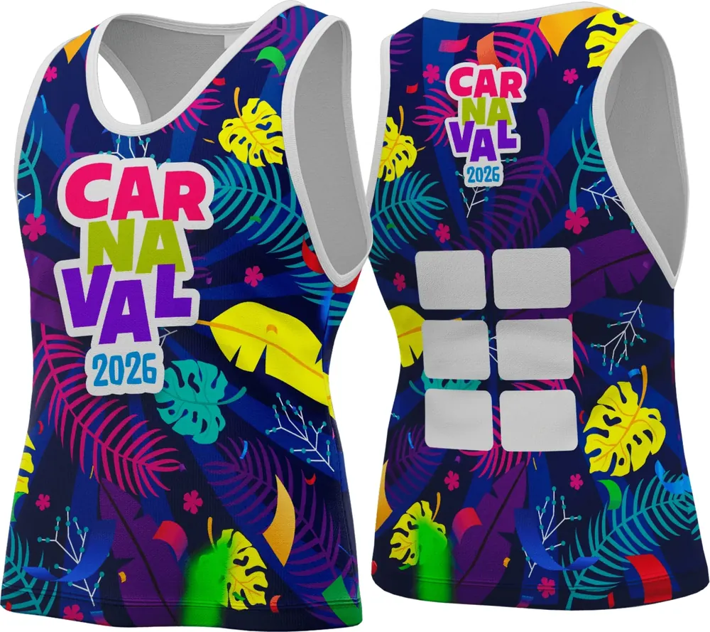 Arte Camisa Abadá Carnaval 2026 Modelo 63