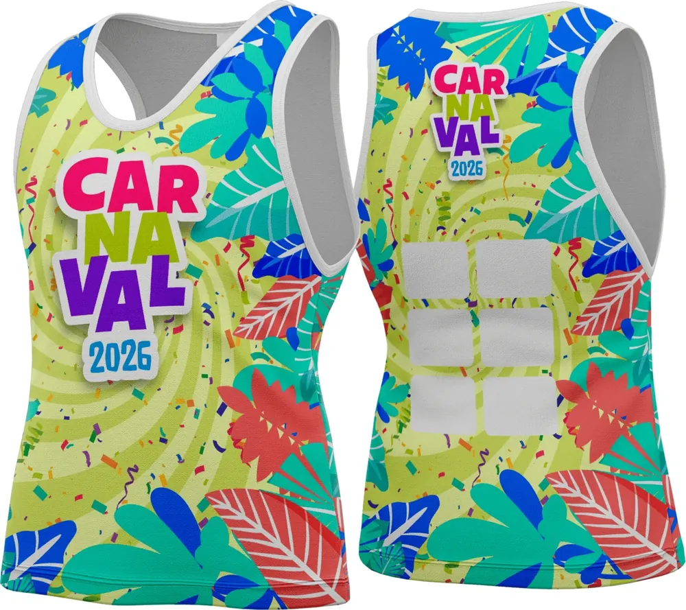 Arte Camisa Abadá Carnaval 2026 Modelo 40