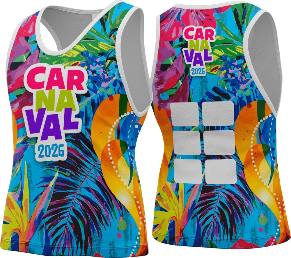 Arte Camisa Abadá Carnaval 2026 Modelo 34