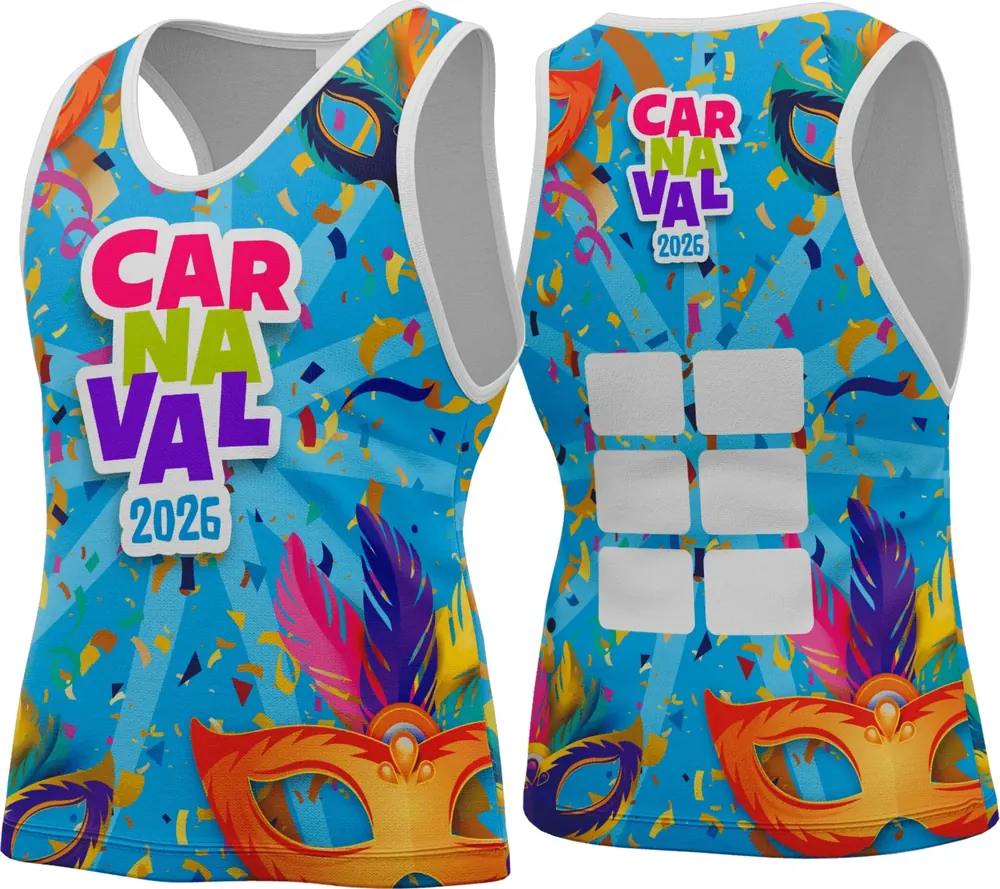 Arte Camisa Abadá Carnaval 2026 Modelo 78