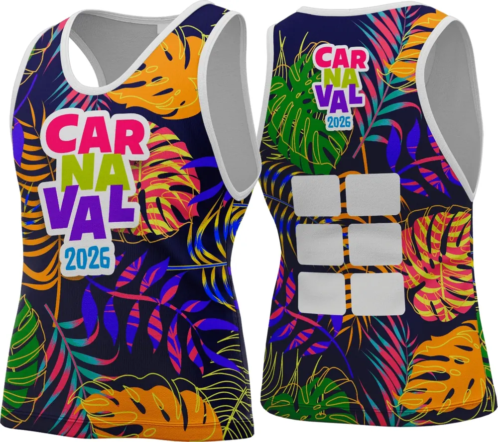 Arte Camisa Abadá Carnaval 2026 Modelo 69