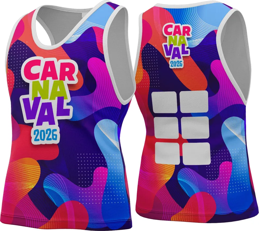 Arte Camisa Abadá Carnaval 2026 Modelo 71