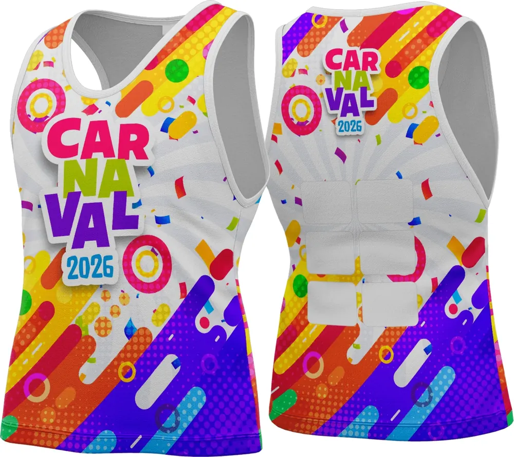 Arte Camisa Abadá Carnaval 2026 Modelo 20
