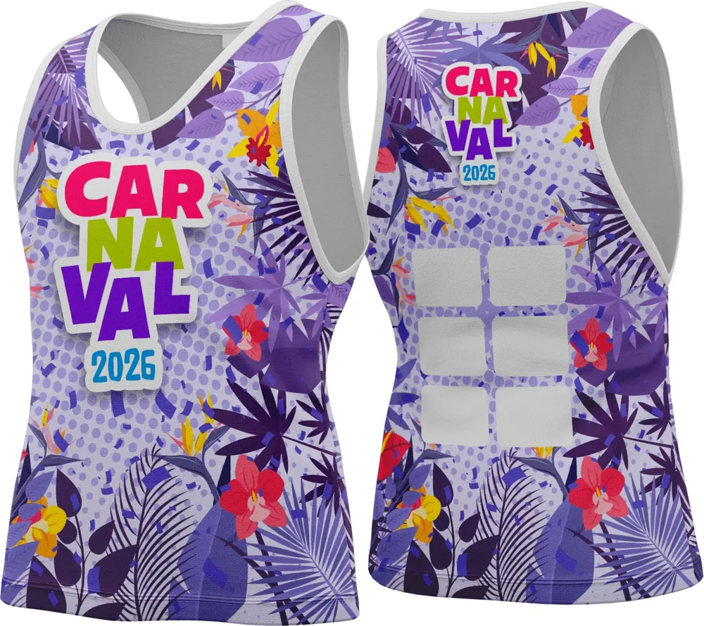Arte Camisa Abadá Carnaval 2026 Modelo 13
