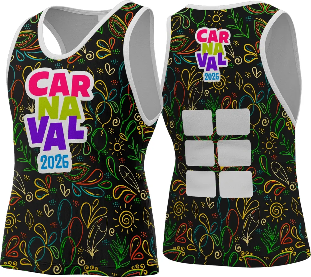 Arte Camisa Abadá Carnaval 2026 Modelo 09