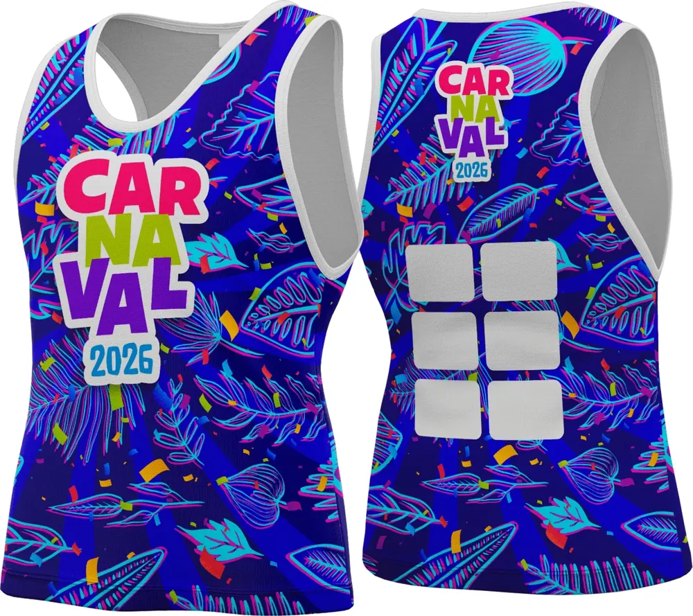 Arte Camisa Abadá Carnaval 2026 Modelo 36