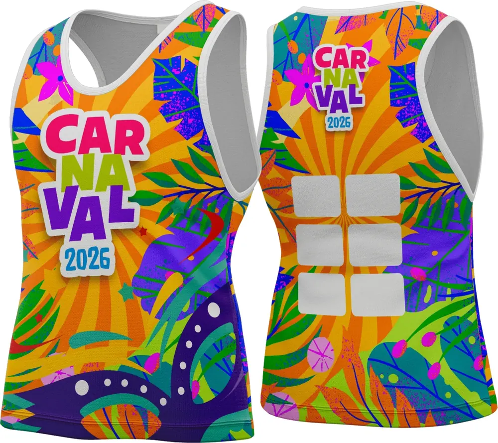 Arte Camisa Abadá Carnaval 2026 Modelo 51