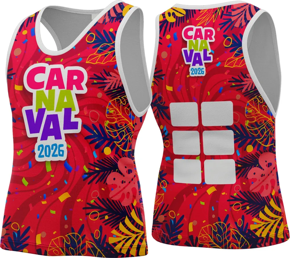 Arte Camisa Abadá Carnaval 2026 Modelo 47