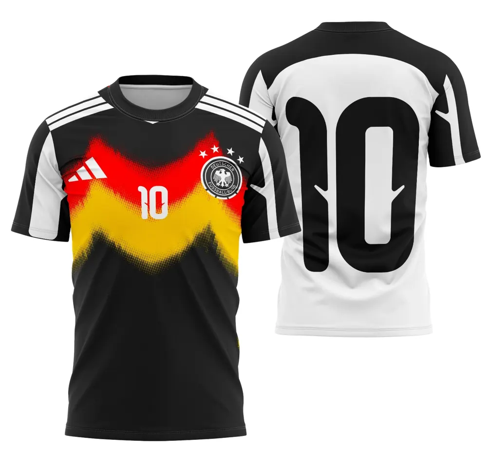 Arte Camisa Alemanha Casa Kit Conceito 2026