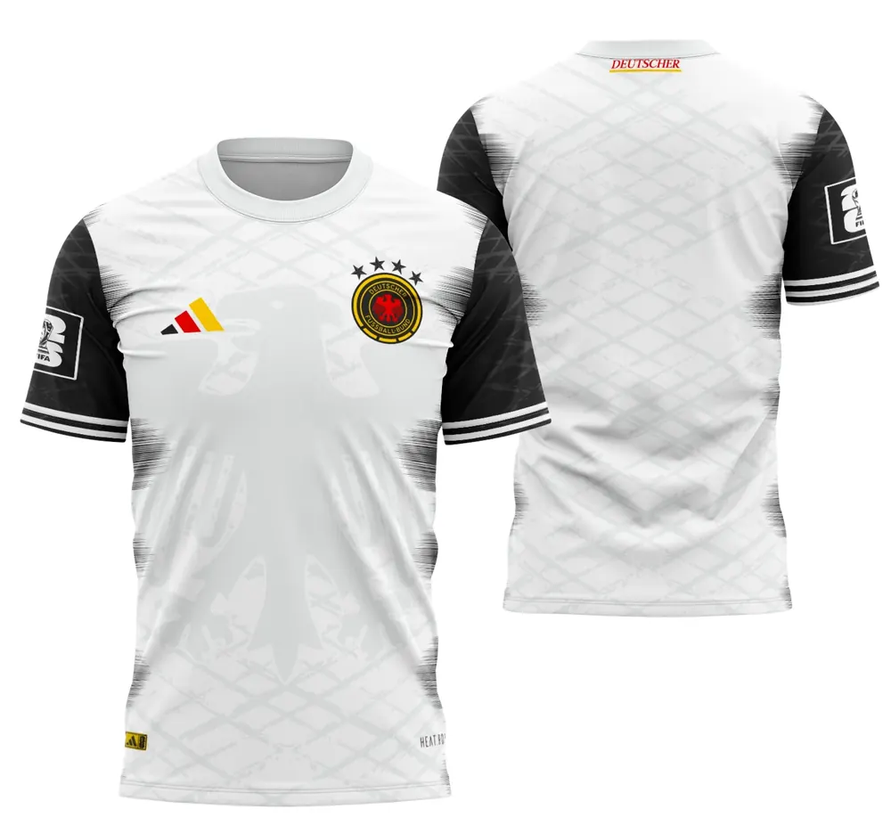 Arte Camisa Alemanha Conceito 2026