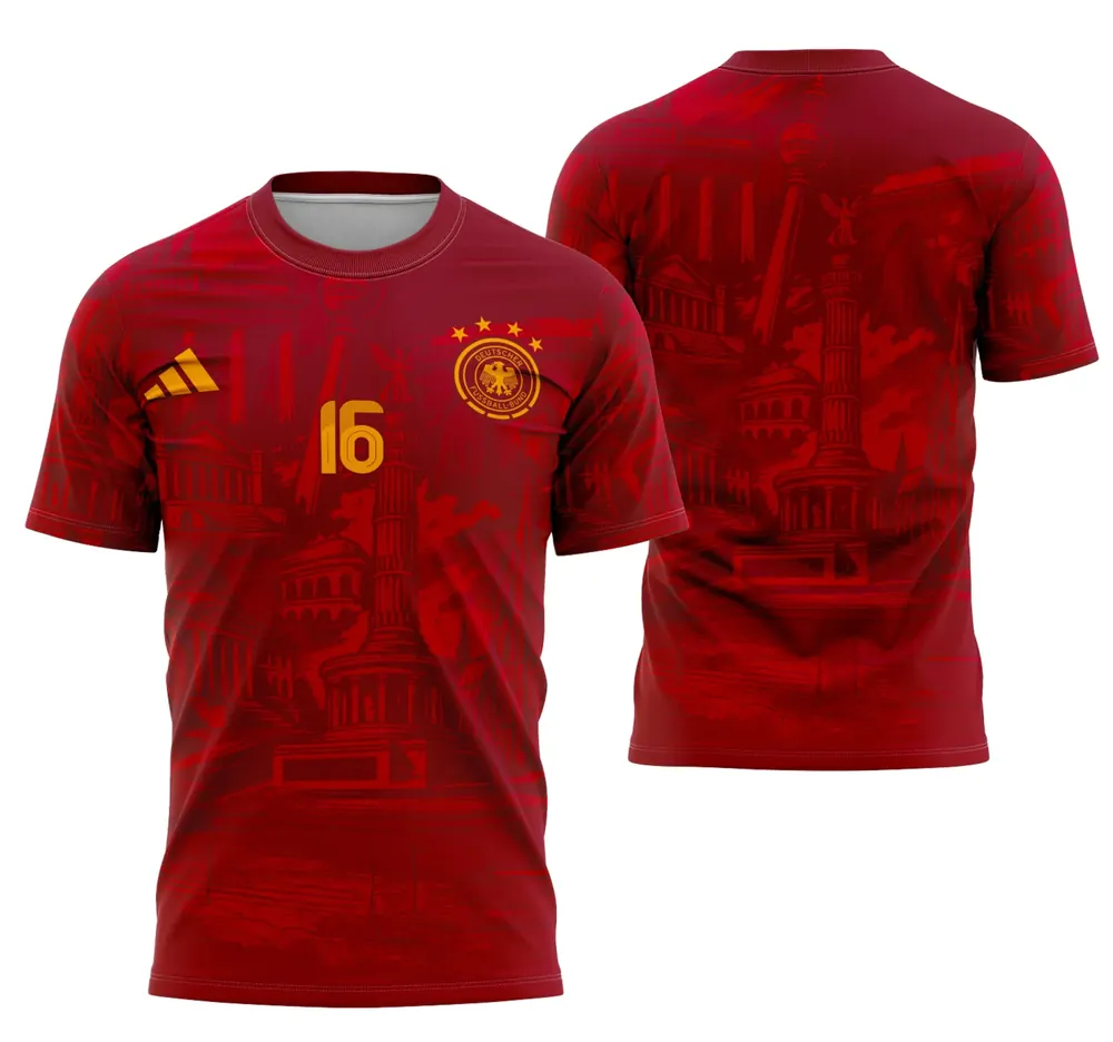 Arte Camisa Alemanha Conceito