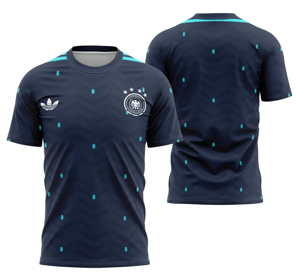Arte Camisa Alemanha Fora 2026 Vazamento