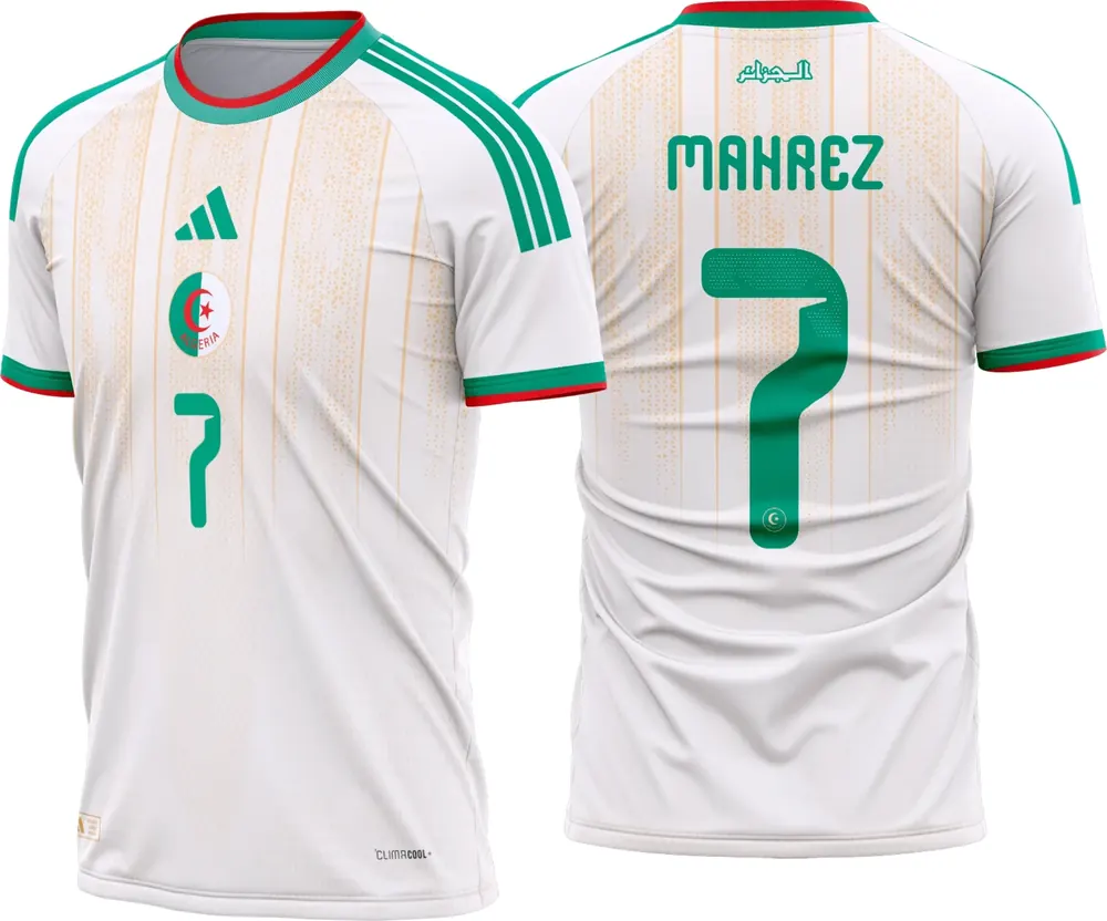Camisa Algéria Titular 2026 - 2028