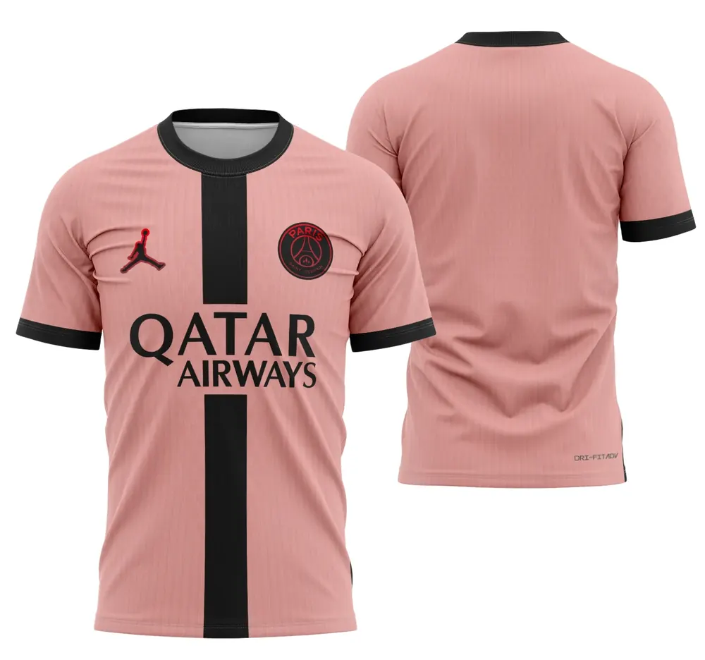Arte Camisa Alternativa Psg 2024-2025 - Modelo 1