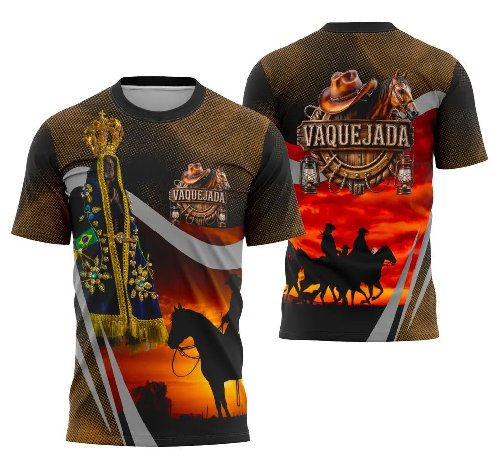 Arte Camisa Amantes Da Vaquejada Modelo 05