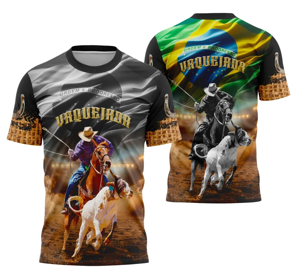 Arte Camisa Amantes Da Vaquejada Modelo 08