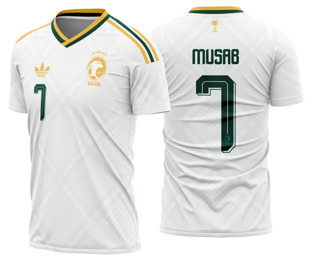 Camisa Arabia Saudita Reserva 2026 - 2028