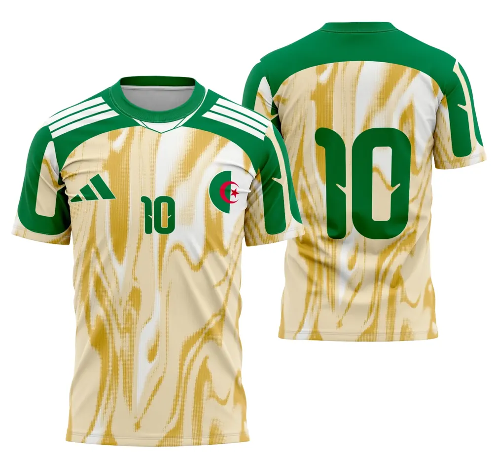 Arte Camisa Argélia Casa Kit Conceito 2026