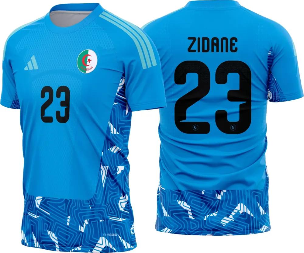 Arte Camisa Argélia Goleiro 2026 - 2028 Modelo 02