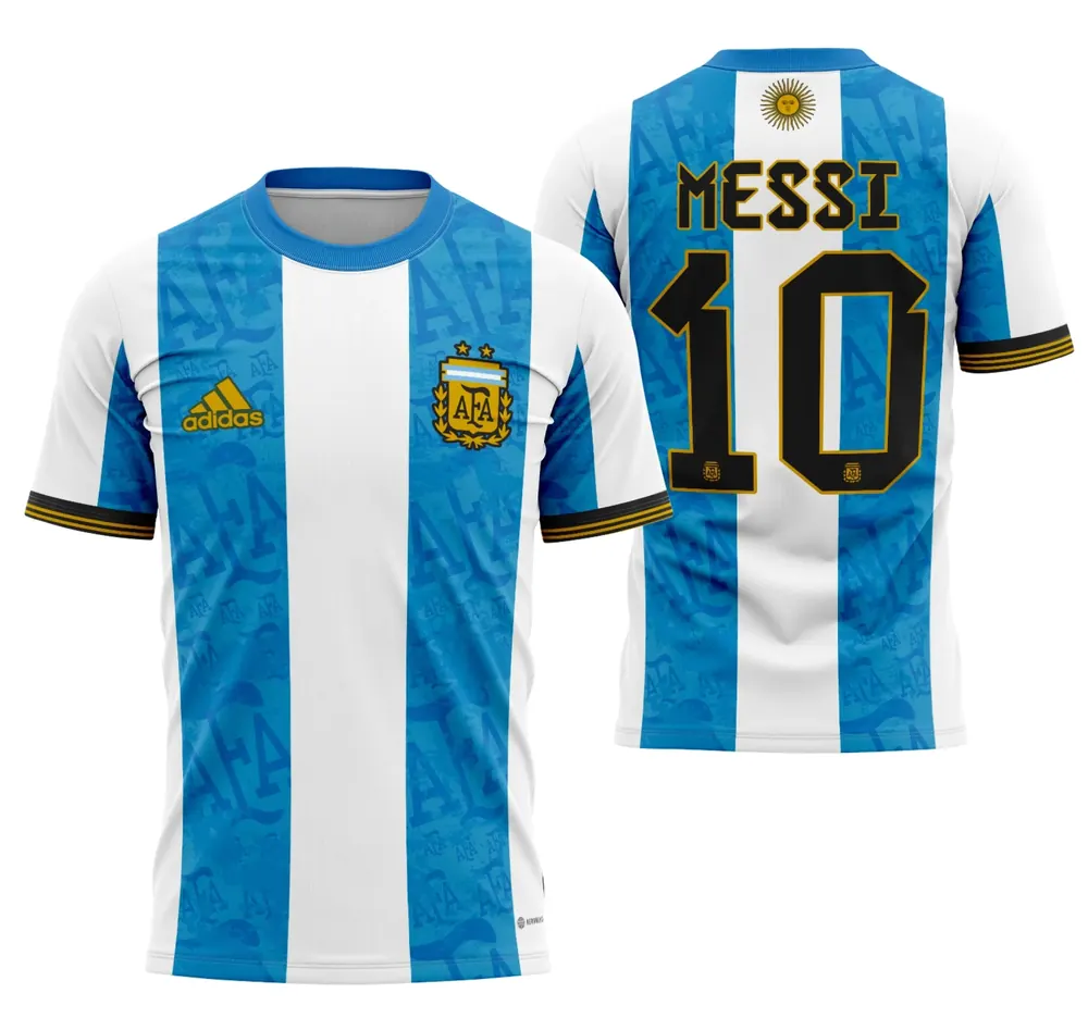 Arte Camisa Argentina Concept 2022 - Modelo 1