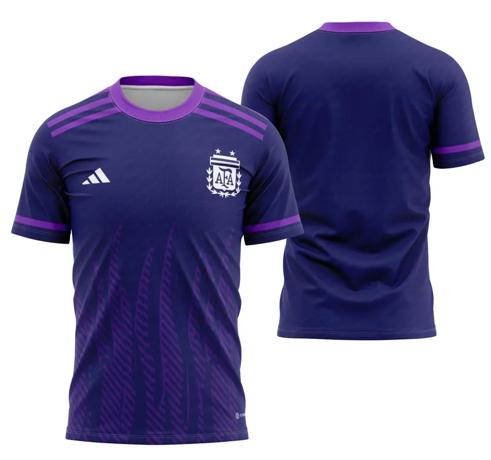 Arte Camisa Argentina Concept 2022 - Modelo 2