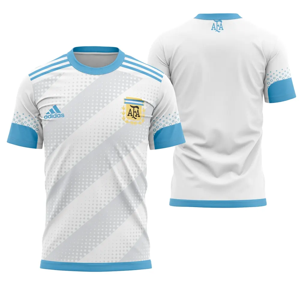 Arte Camisa Argentina Concept 2023 - Modelo 3