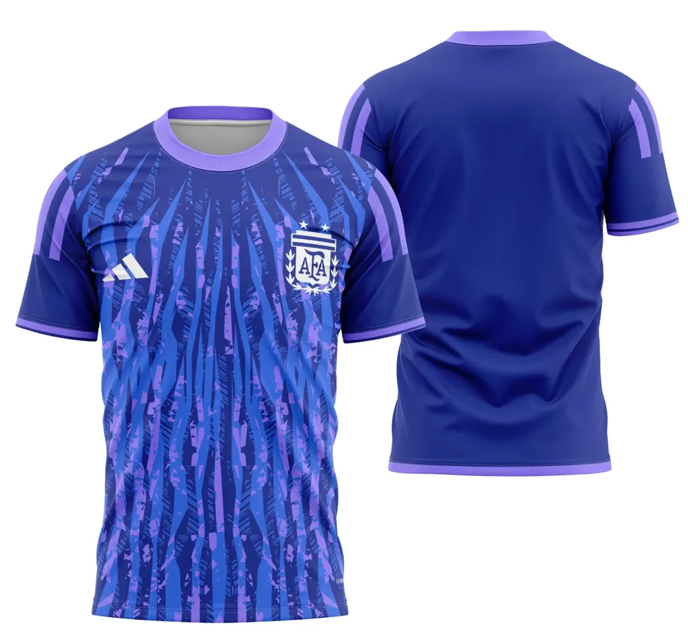 Arte Camisa Argentina Concept 2024 - Modelo 3