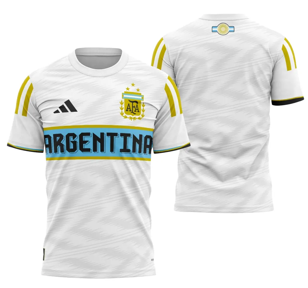 Arte Camisa Argentina Concept 2024 - Modelo 4