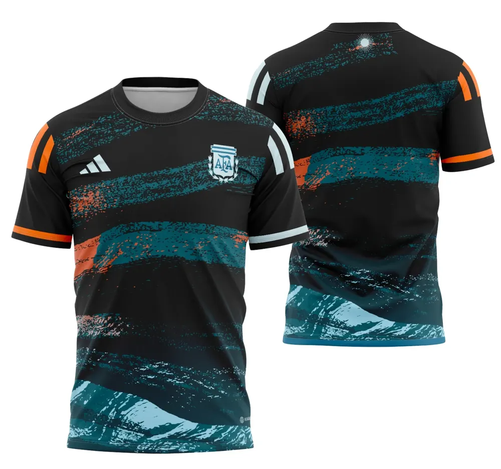 Arte Camisa Argentina Femenino Visita 2023