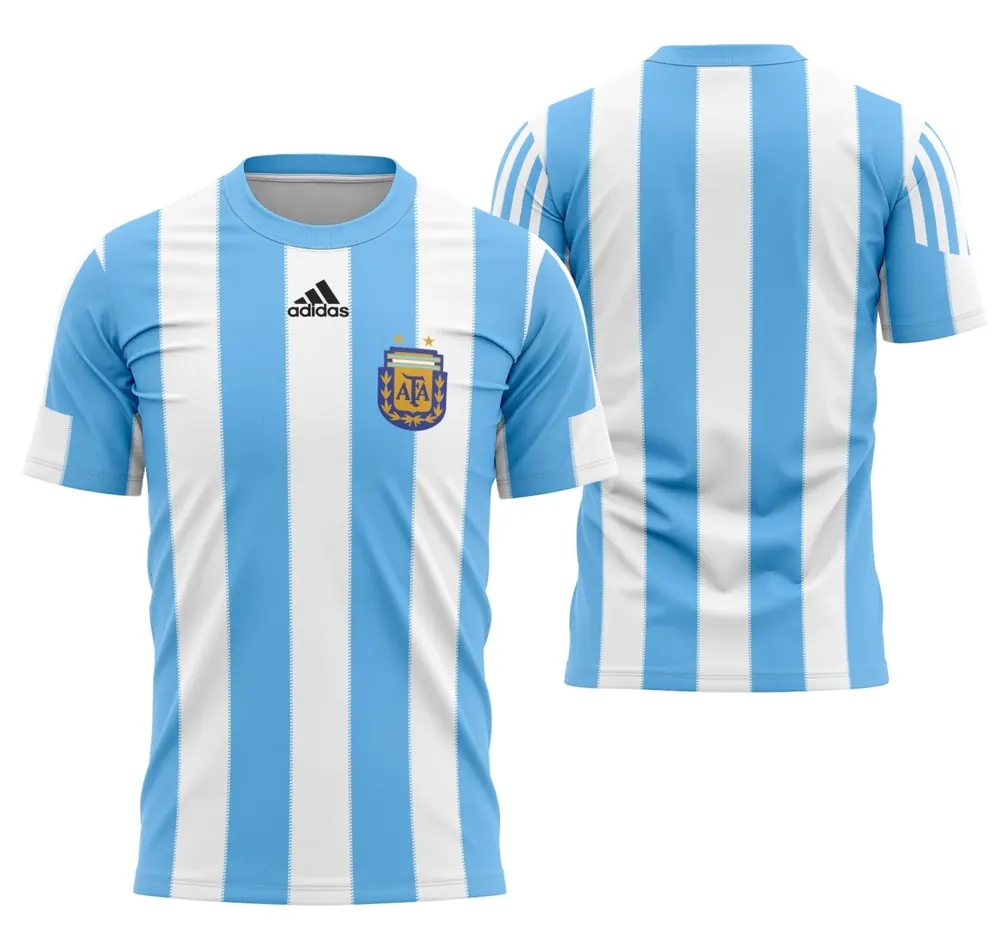 Arte Camisa Argentina Local 2010