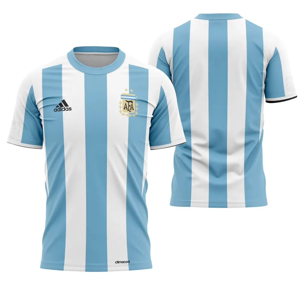 Arte Camisa Argentina Local 2016