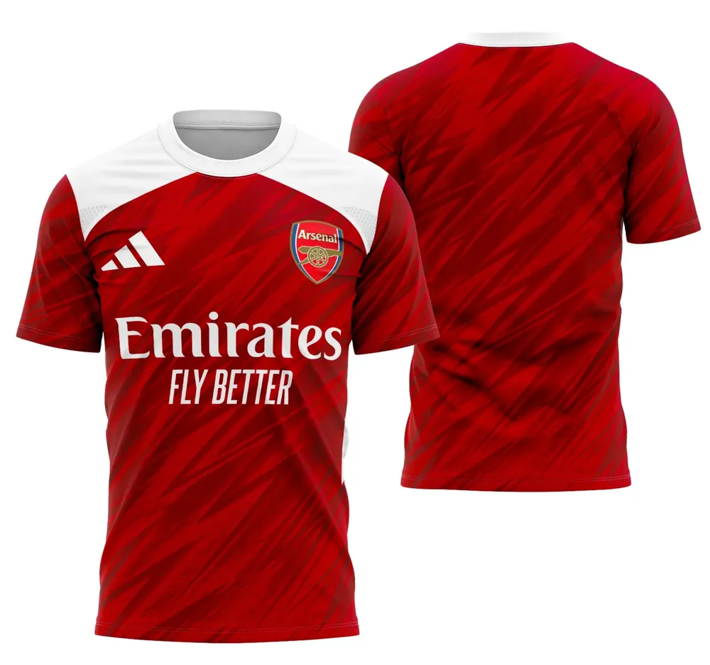 Arte Camisa Arsenal Conceito