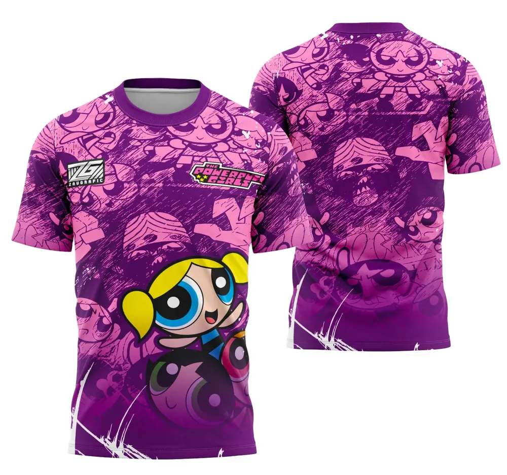 Arte Camisa As Meninas Superpoderosas Interclasse 2025