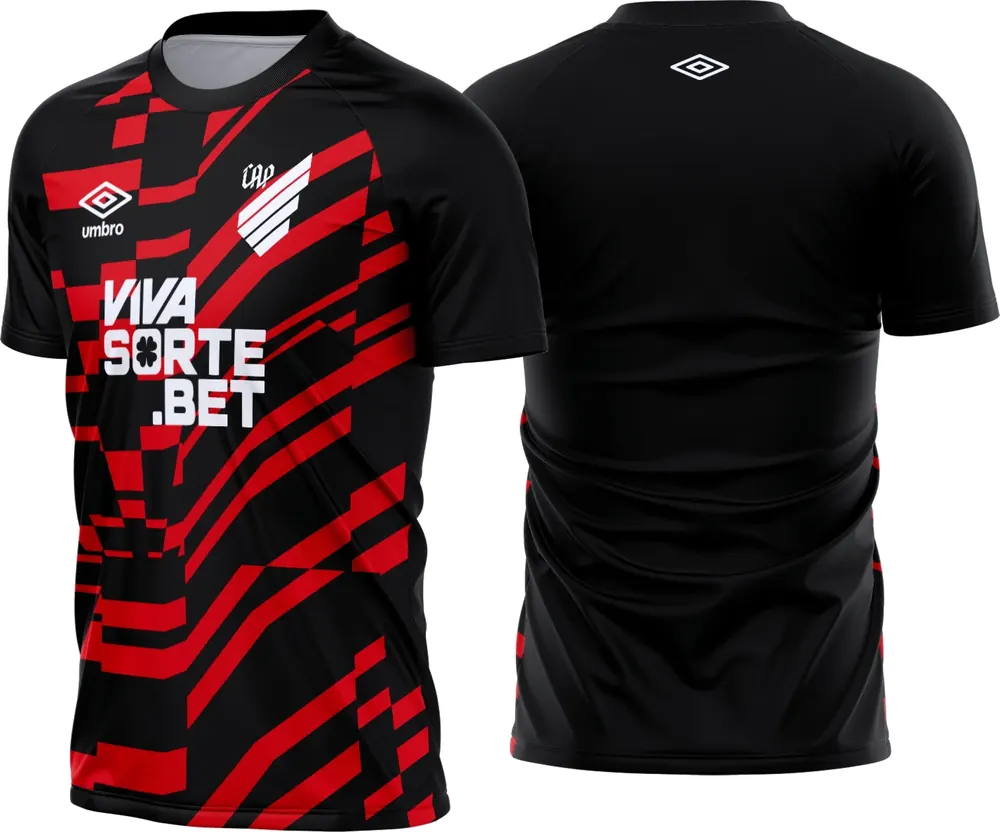 Arte Camisa Athletico PR Pré-Jogo 2026 - 2027