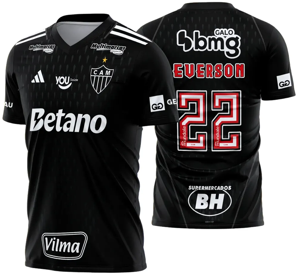 Camisa Atlético Mineiro Goleiro III 2024 - 2025