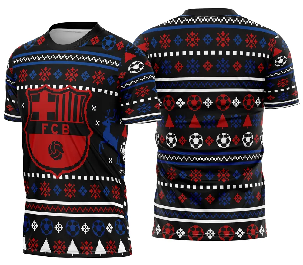 Camisa Barcelona Futebol Conceito 2025 Modelo 02