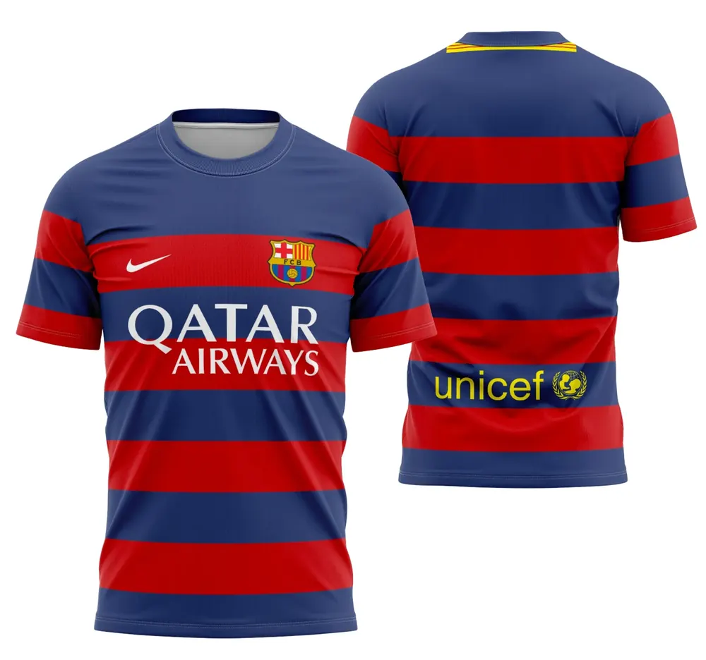 Arte Camisa Barcelona Home Jersey 2015-2016