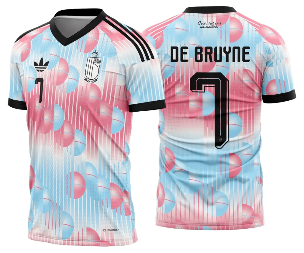 Camisa Belgica Reserva 2026 - 2028