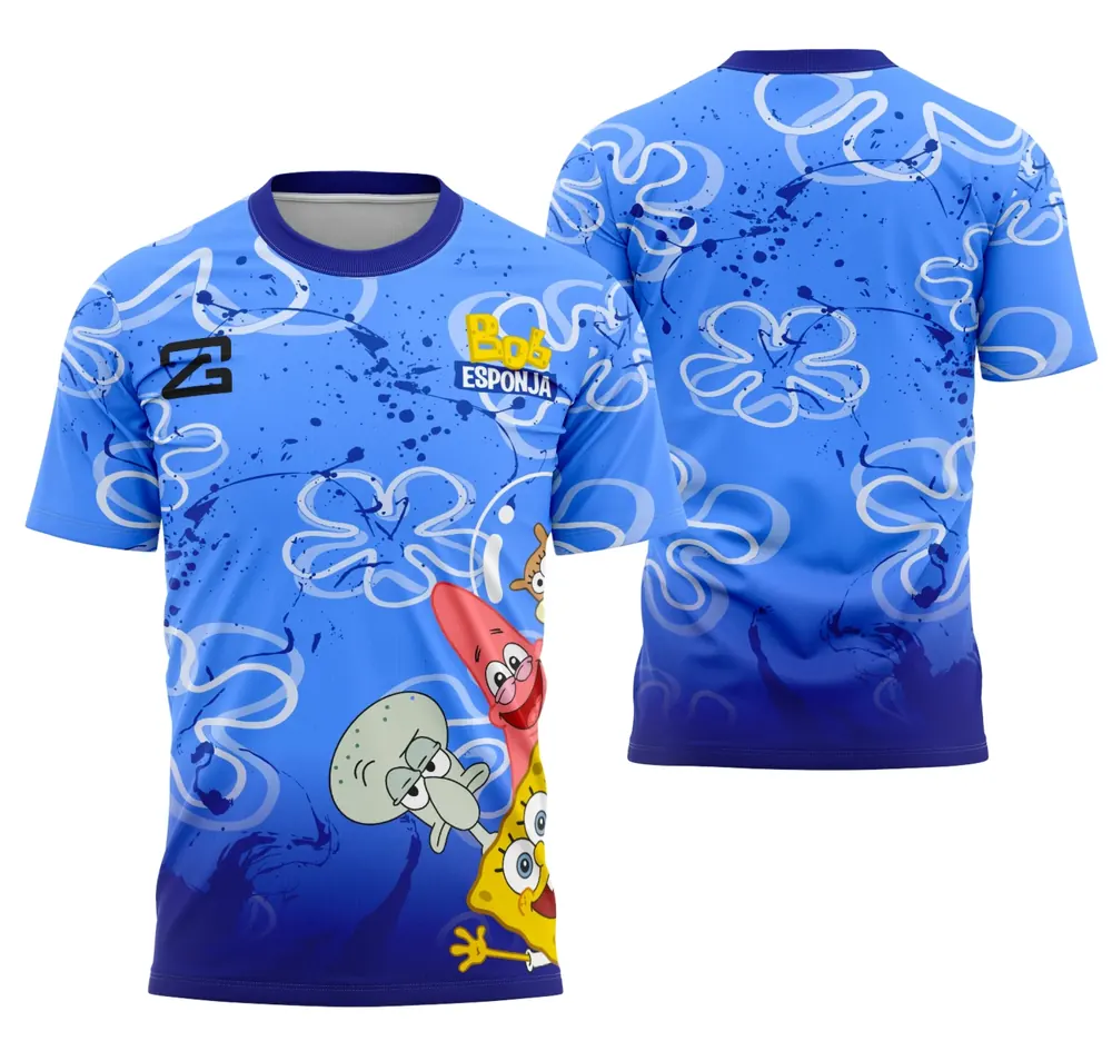 Arte Camisa Bob Esponja (2)