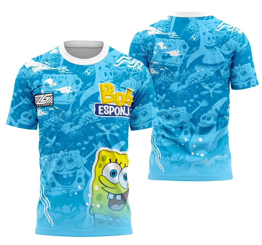 Arte Camisa Bob Esponja Interclasse 2025