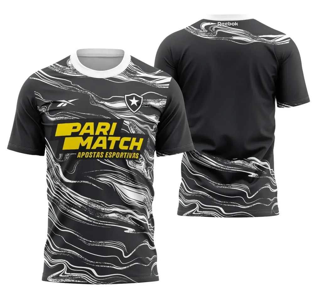 Arte Camisa Botafogo Quarto Uniforme