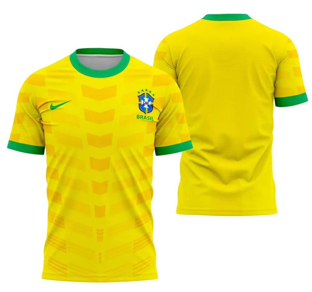 Arte Camisa Brasil Concept 2022 - Modelo 4
